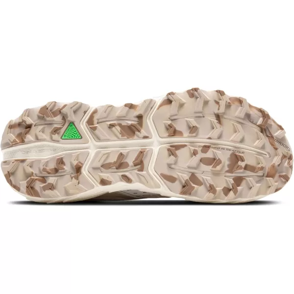 Brooks Womens Cascadia 18 Mountain Trail Running ShoeCoconutChateauWhite