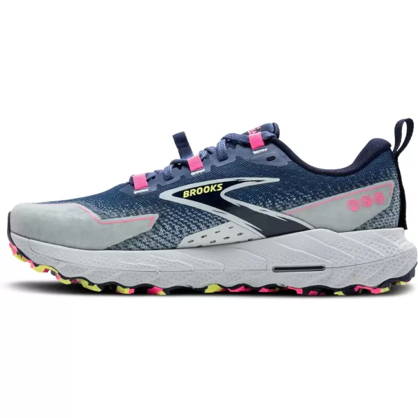 Brooks Womens Cascadia 18 Mountain Trail Running ShoeOceanaPearl BluePink