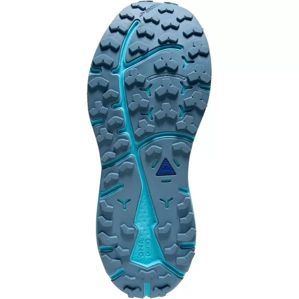 Brooks Womens Divide 4 Trail Running ShoeBlack Ebony Bluefish