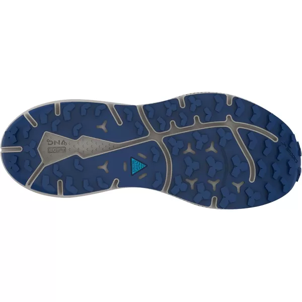Brooks Womens Divide 4 Trail Running ShoePurpleNavyOyster