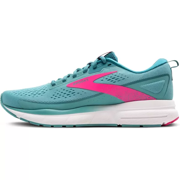 Brooks Womens Trace 3 Neutral Running ShoeAquaStormPink