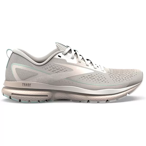 Brooks Womens Trace 3 Neutral Running ShoeCrystal GreyBlue GlassWhite