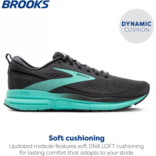 Brooks Womens Trace 3 Neutral Running ShoeEbonyCockatoo