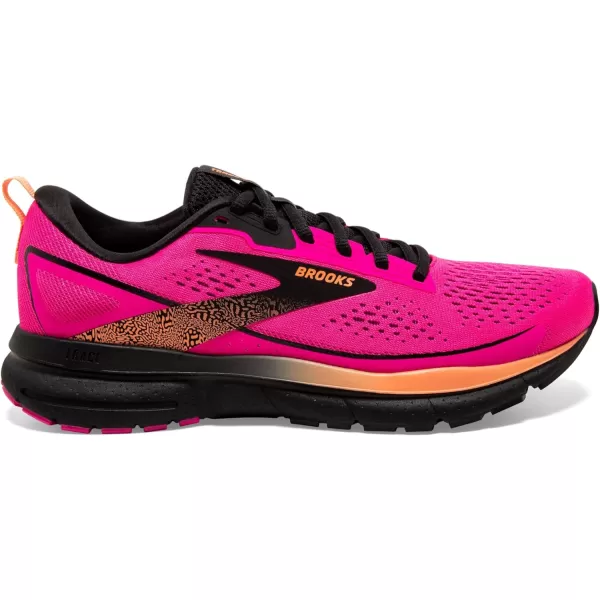 Brooks Womens Trace 3 Neutral Running ShoePink GloBlackOrange