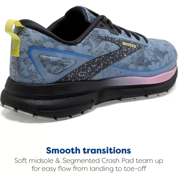 Brooks Womens Trace 3 Neutral Running ShoeRainwashedEbonyCorsage