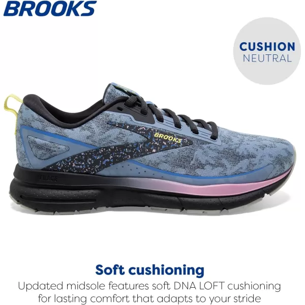 Brooks Womens Trace 3 Neutral Running ShoeRainwashedEbonyCorsage