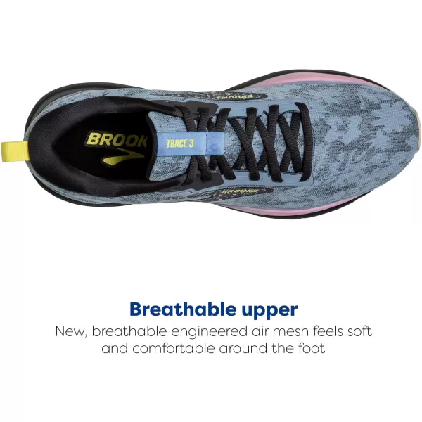 Brooks Womens Trace 3 Neutral Running ShoeRainwashedEbonyCorsage