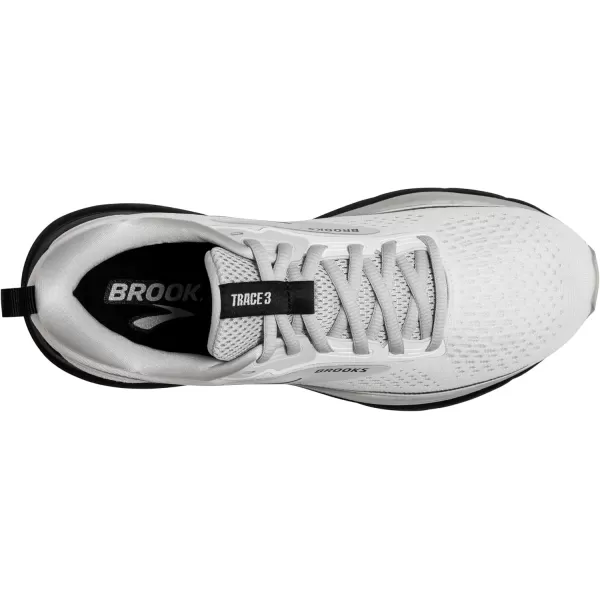Brooks Womens Trace 3 Neutral Running ShoeWhiteOysterBlack