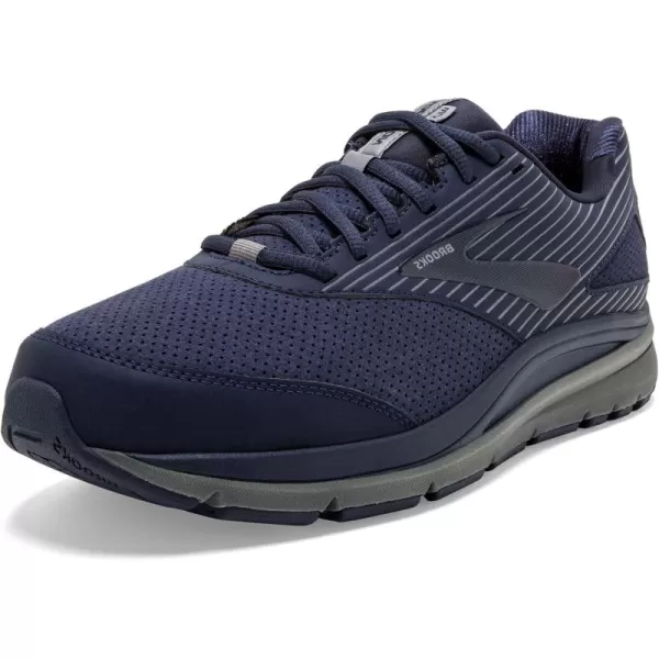 Brooks Mens Addiction Walker Suede Walking ShoePeacoatShadePeacoat