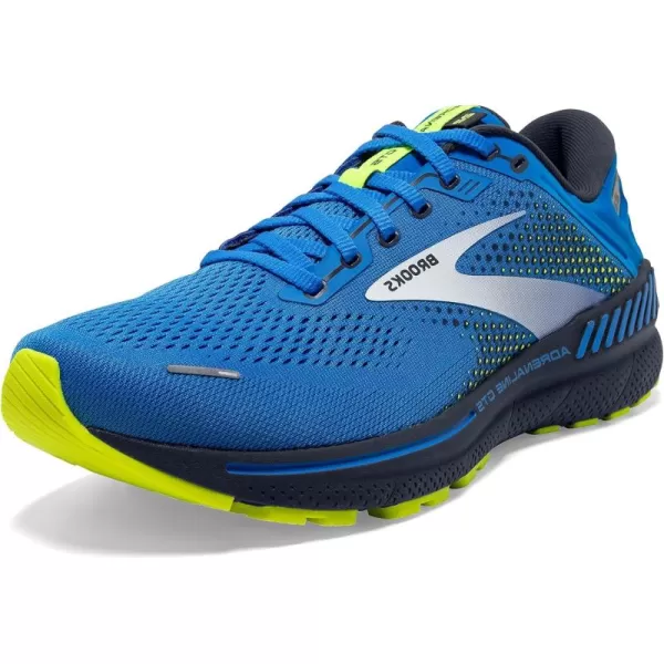Brooks Mens Adrenaline GTS 22 Supportive Running ShoeBlueIndia InkNightlife