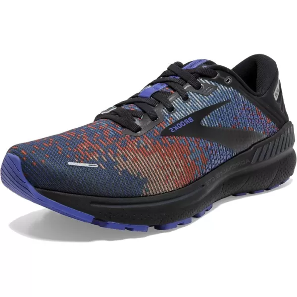 Brooks Mens Adrenaline GTS 22 Supportive Running ShoeRoyal BlueBlackGrey