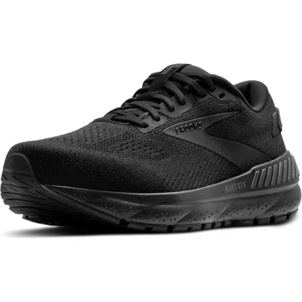 Brooks Mens Beast GTS 24 Supportive Running ampamp Walking ShoeBlackBlackEbony