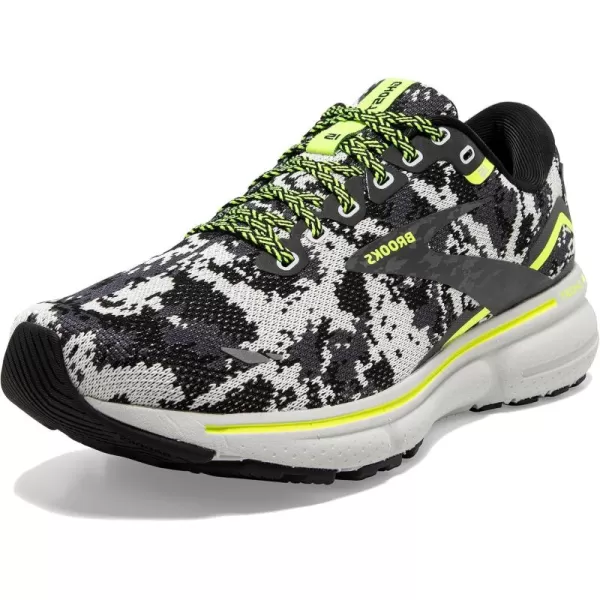Brooks Mens Ghost 15 Neutral Running ShoeBlackEbonyNightlife
