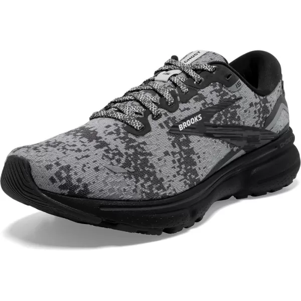 Brooks Mens Ghost 15 Neutral Running ShoeBlackOysterPrimer
