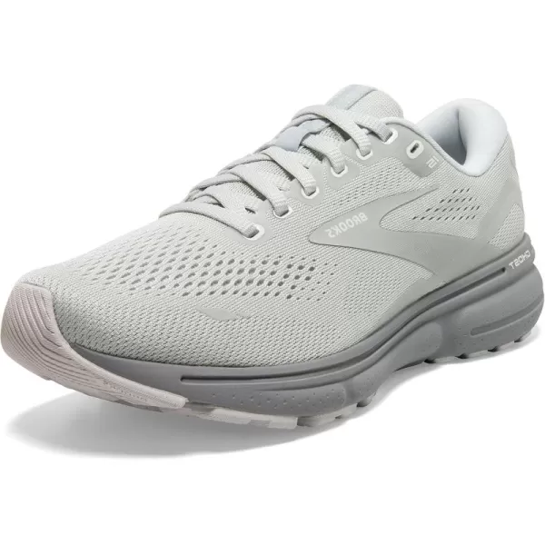 Brooks Mens Ghost 15 Neutral Running ShoeIllusionWhite