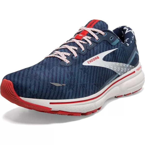 Brooks Mens Ghost 15 Neutral Running ShoeTitanWhitePeacoat
