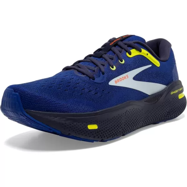 Brooks Mens Ghost Max Cushion Neutral Running ampamp Walking ShoeSurf the WebPeacoatSulphur