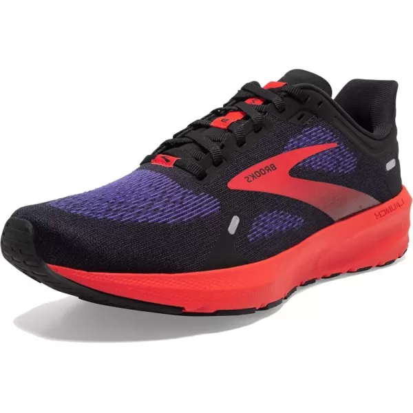 Brooks Mens Launch 9 Neutral Running ShoeBlackDeep BlueRed