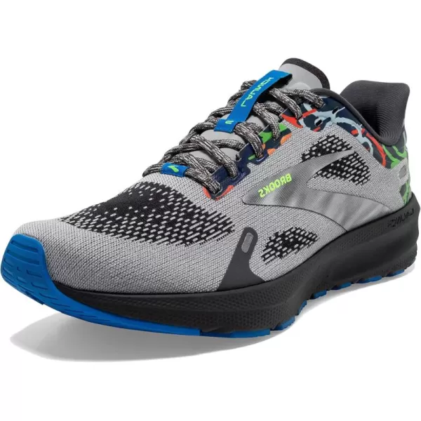 Brooks Mens Launch 9 Neutral Running ShoeEbonyOysterBlue