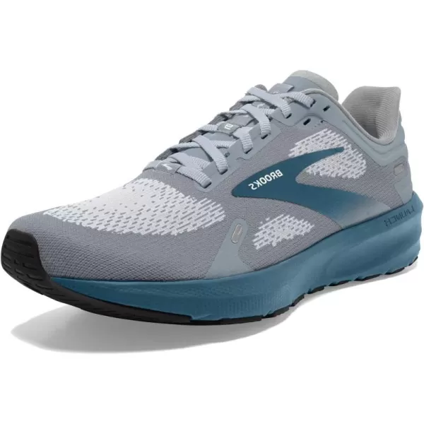Brooks Mens Launch 9 Neutral Running ShoeGreyMidnightWhite