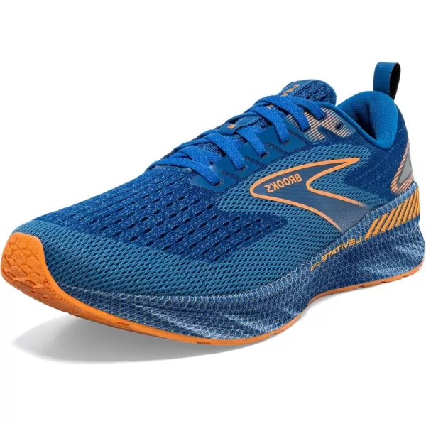 Brooks Mens Levitate GTS 6 Supportive Running ShoeClassic BlueOrange