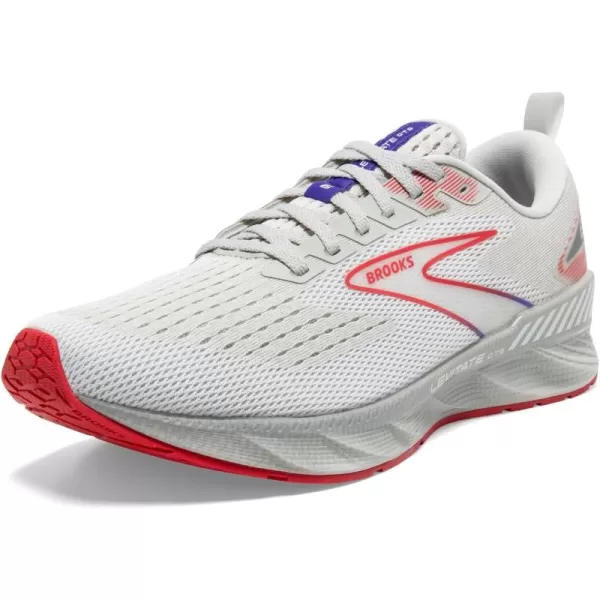 Brooks Mens Levitate GTS 6 Supportive Running ShoeDawn BlueCayennePurple