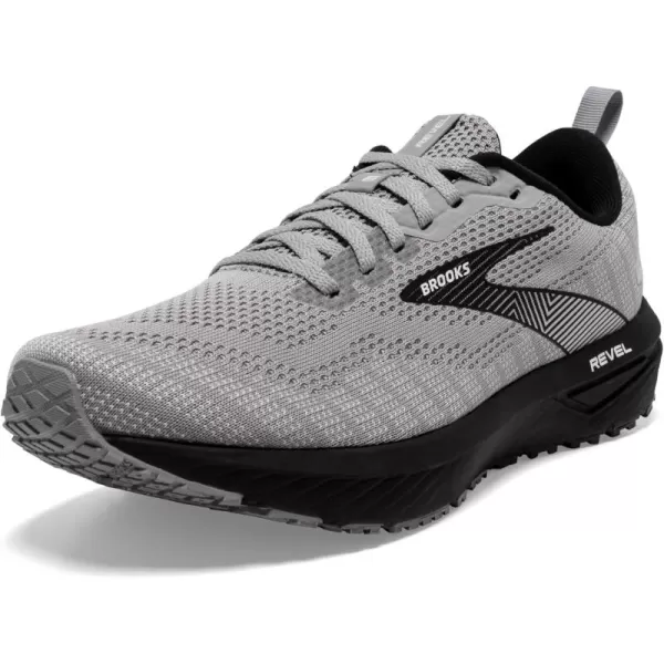 Brooks Mens Revel 6 Neutral Running ShoeAlloyPrimer GreyOyster