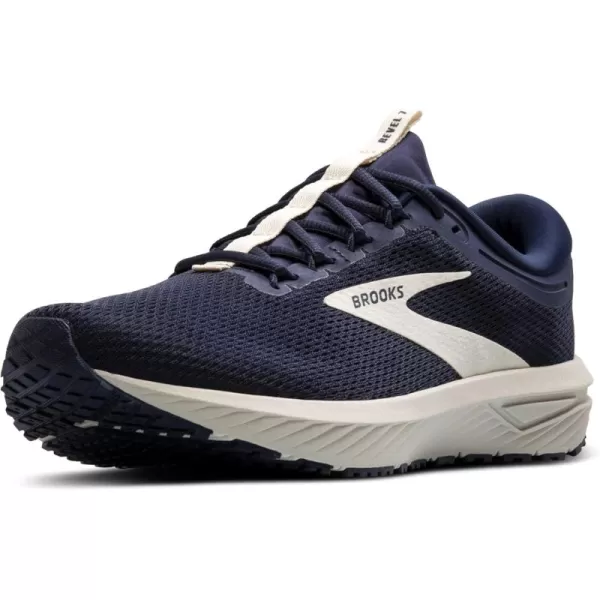 Brooks Mens Revel 7 Neutral Running ShoePeacoatBlueprintOnyx