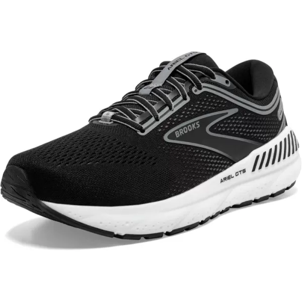 Brooks Womens Ariel GTS 23 Supportive Running ShoeBlackGreyWhite
