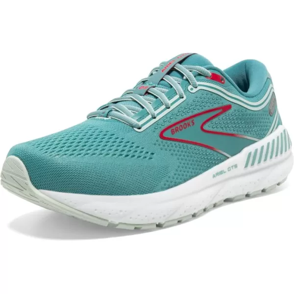 Brooks Womens Ariel GTS 23 Supportive Running ShoeNile BlueBlueBittersweet