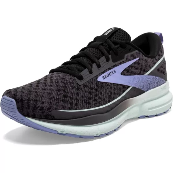 Brooks Womens Trace 3 Neutral Running ShoeBlackened PearlSkylightIris