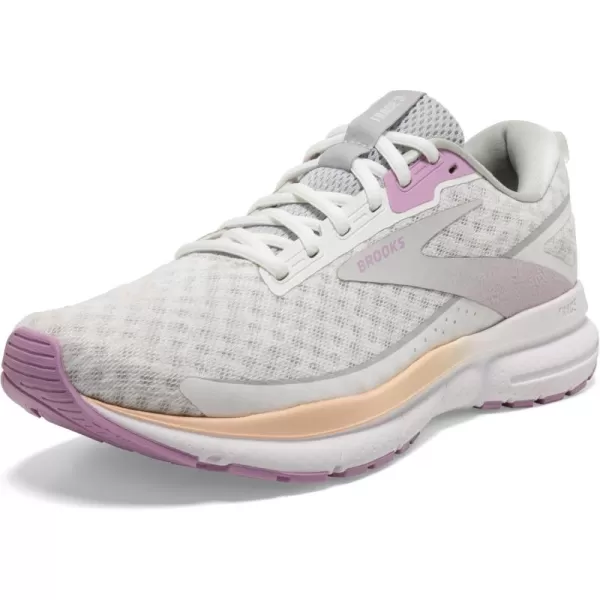 Brooks Womens Trace 3 Neutral Running ShoeWhiteOrchidApricot