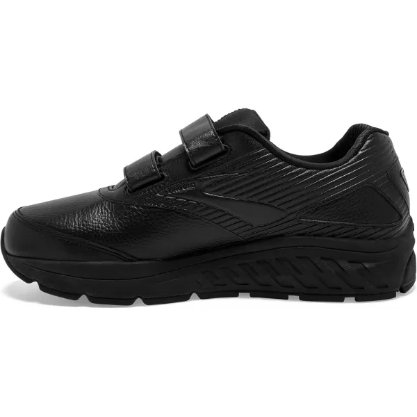 Brooks Mens Addiction Walker VStrap 2 Walking ShoeBlackBlack