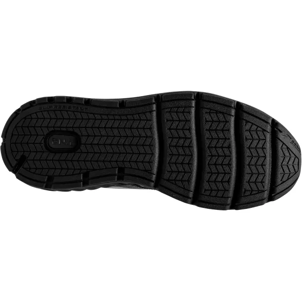 Brooks Mens Addiction Walker VStrap 2 Walking ShoeBlackBlack