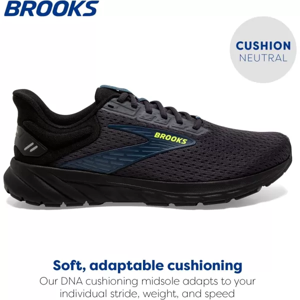 Brooks Mens Anthem 6 Neutral Running ShoeEbonyBlackBlue