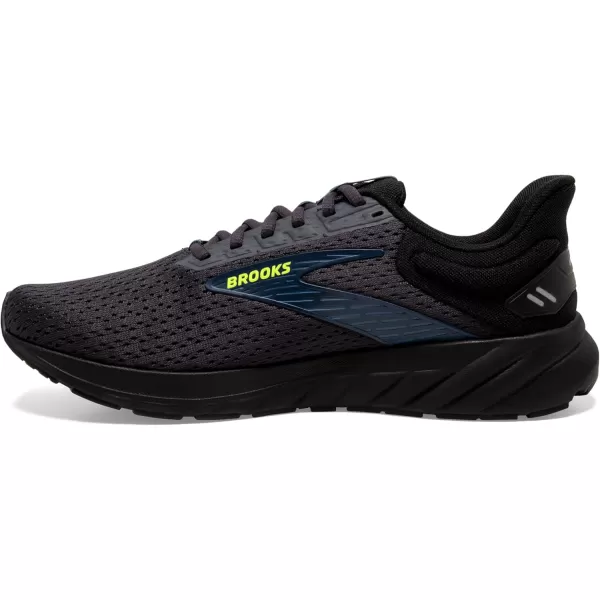Brooks Mens Anthem 6 Neutral Running ShoeEbonyBlackBlue