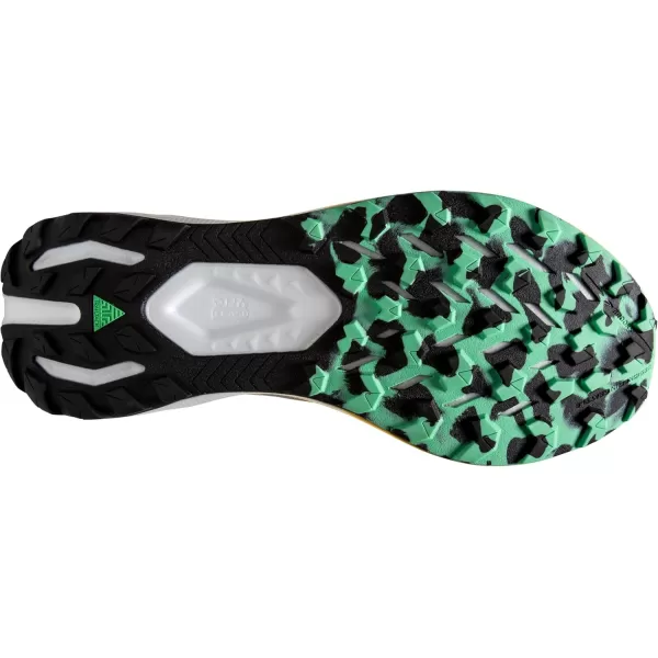 Brooks Mens Catamount 3 Trail Running ShoeLemon ChromeSedona Sage
