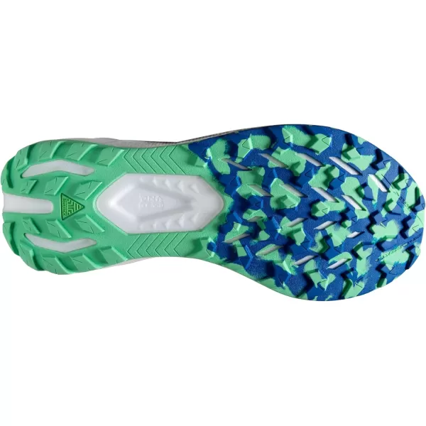 Brooks Mens Catamount 3 Trail Running ShoeVictoria BlueBlackSpring Bud