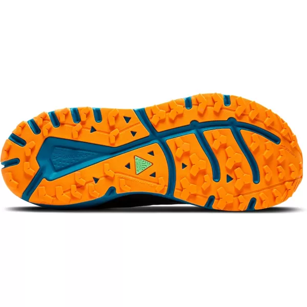 Brooks Mens Divide 5 Trail Running ShoeEbonyBlue SapphireOrange