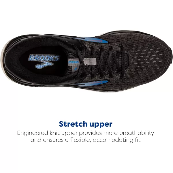 Brooks Mens Dyad 11 Running ShoeBlackEbonyBlue