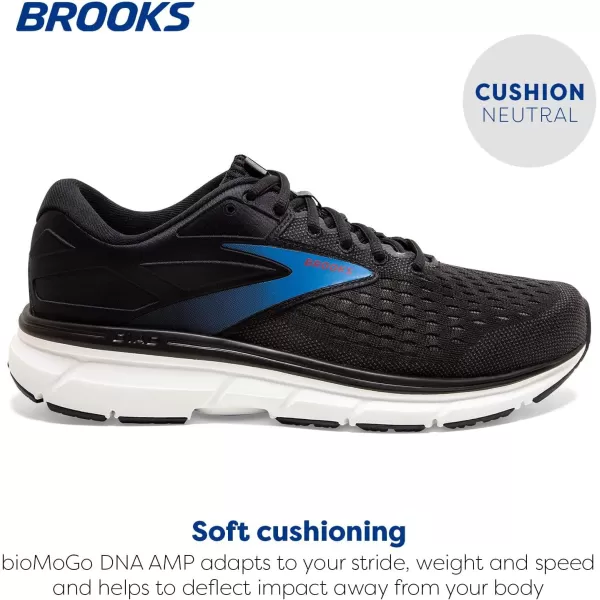 Brooks Mens Dyad 11 Running ShoeBlackEbonyBlue