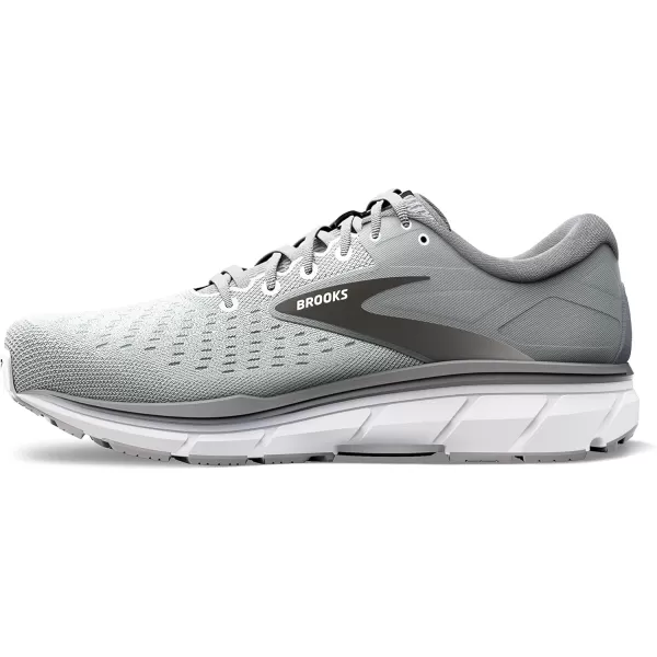 Brooks Mens Dyad 11 Running ShoeGreyBlackWhite