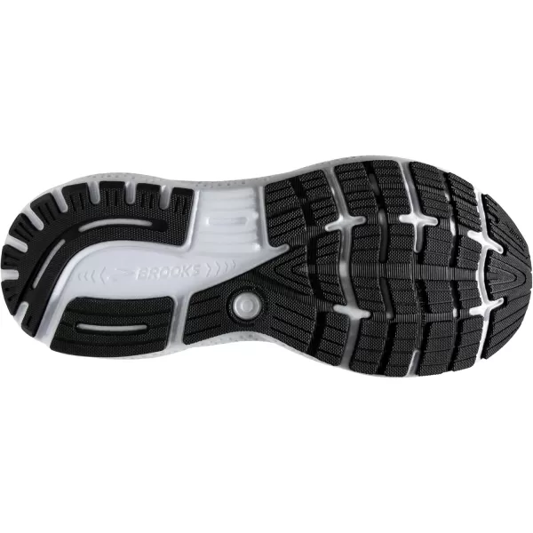 Brooks Mens Ghost 16 Neutral Running ShoeBlackGreyWhite