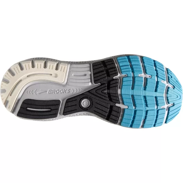 Brooks Mens Ghost 16 Neutral Running ShoeCoconutBlueYellow