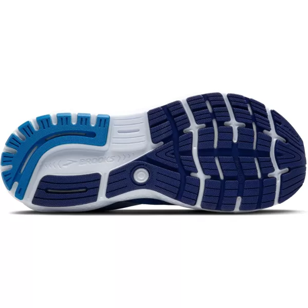 Brooks Mens Ghost 16 Neutral Running ShoeElectric BlueNavyLemon