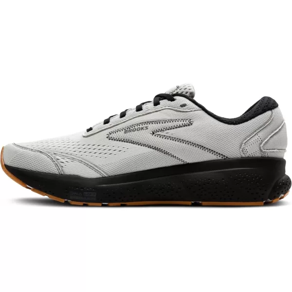 Brooks Mens Ghost 16 Neutral Running ShoeOysterBlackAlloy