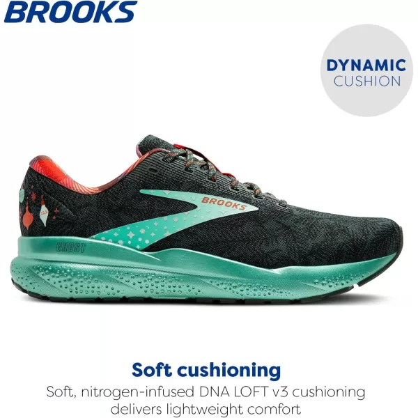 Brooks Mens Ghost 16 Neutral Running ShoePosySycamoreFiesta