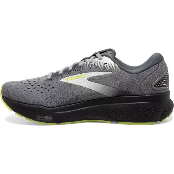 Brooks Mens Ghost 16 Neutral Running ShoePrimerGreyLime