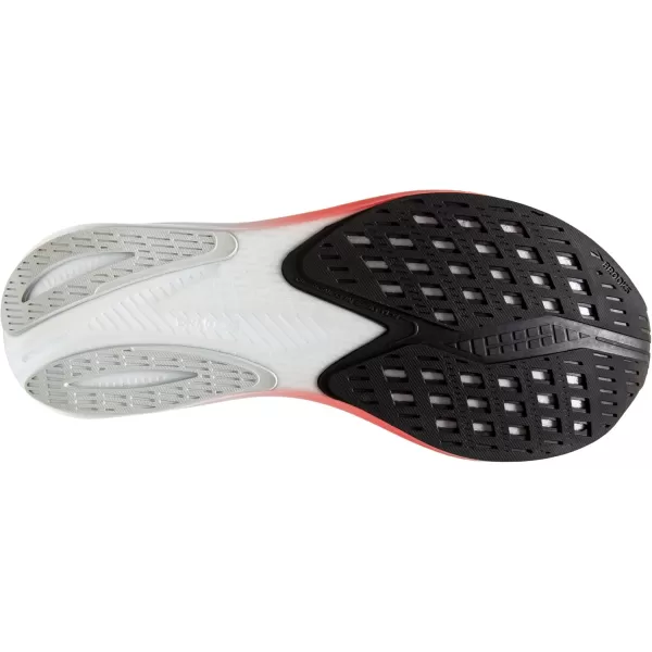 Brooks Mens Hyperion Neutral Running ShoeBlueFiery CoralOrange