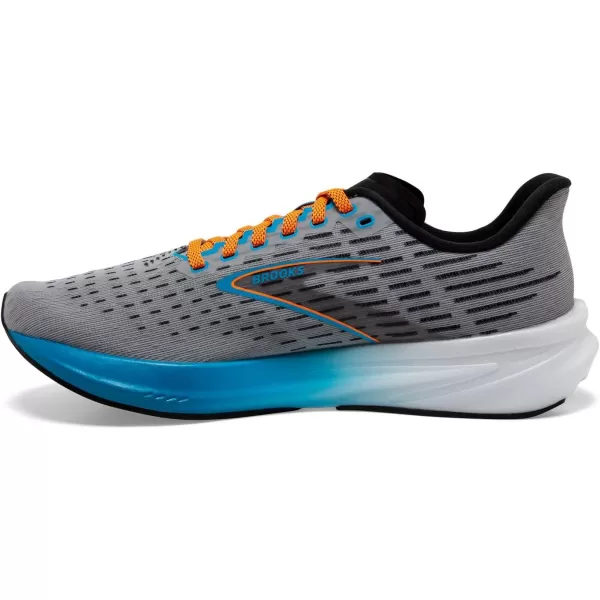 Brooks Mens Hyperion Neutral Running ShoeGreyAtomic BlueScarlet